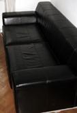 3er Kramfors  Sofa Schwarz