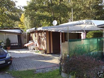 2 feststehende Wohnwagen auf dem Campingplatz Gohren am Bodensee zu verkaufen