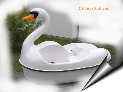 Neues Tretboot Colano Schwan / Standort Nähe Berlin