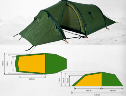Bergans 6013 Compact Light 3 Zelt