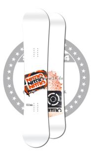 Nitro Target EXPLOITED 162cm Freestyle/Freeride Snowboard