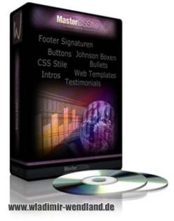 MasterCSSfile - CSS-Styles und PSD-Dateien