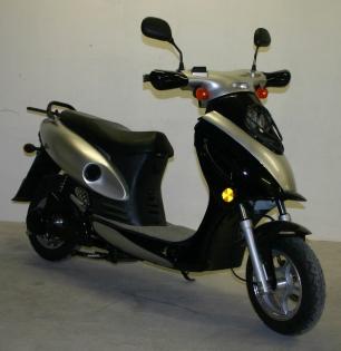 Spritziger Elektroroller