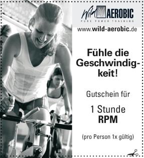 RPM Indoorcycling kostenlos im Fitnessstudo Wild AEROBIC in Bayreuth testen