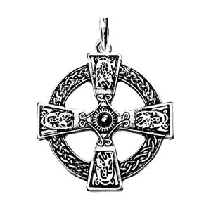 CELTIC CROSS Amulett versilbert ... www.ANTIK-GROUP.com