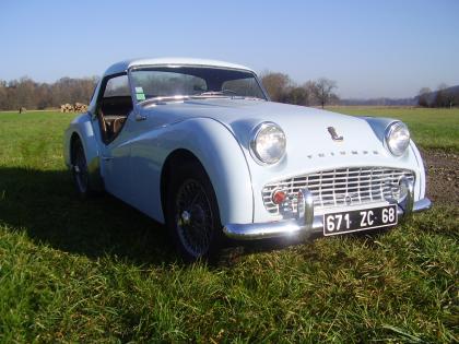 Verkaufe Triumph TR3 A Bj. 1959