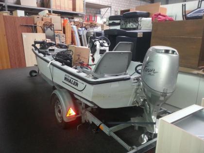 Angelboot Boston Wahler 460 50 PS Honda Four Stroke