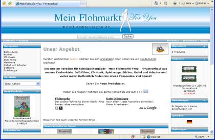 Mein Flohmarkt 4You - Privatverkauf