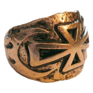FIRECROSS Fingerring made by www.ANTIK-GROUP.com