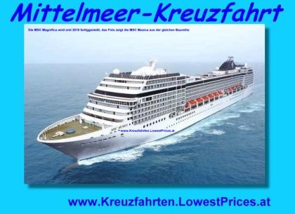 Mittelmeer-Kreuzfahrt ab € 499   3 Kinder kostenlos