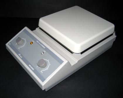 NEU Laborgerät Magnetrührer mit Heize Platte Lab Hot Plate Stirrer