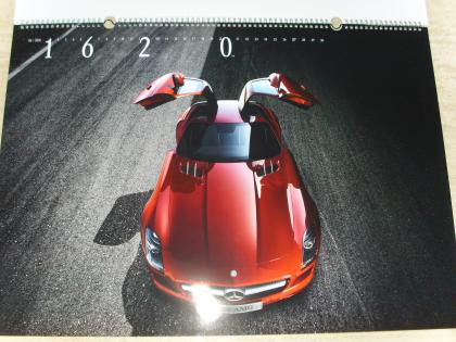 SLS  AMG  Mercedes-Kalender 2022__EIN TRAUM IN ROT_Limitierte Auflage  T_