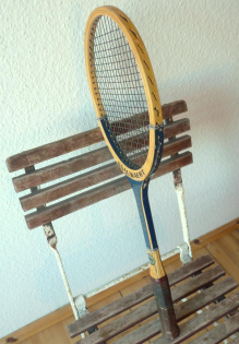 Retro Tennisschläger SNAUWAERT CARAVELLE 