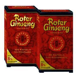 Roter Ginseng 100 Kapseln von Gintec