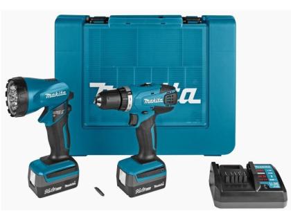 Makita 14, 4V Akku-Bohrschrauber DF347DWLE