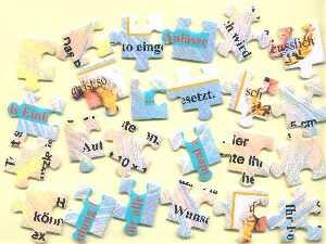 Einladung, Einladungskarten,  Karten als Puzzle
