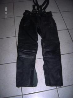 Motorrad-Lederhose Genuine Lether für Mann und Frau