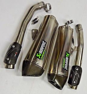 AKRAPOVIC TITANIUM EXHAUST KAWASAKI ZX14