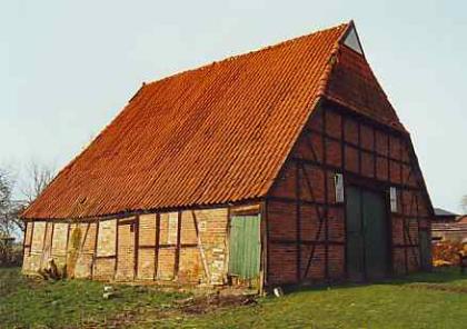 Hausgerüste und Fachwerkbalken