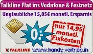 Talkline Vodafone - Flatrate ins Vodafone und Festnetz