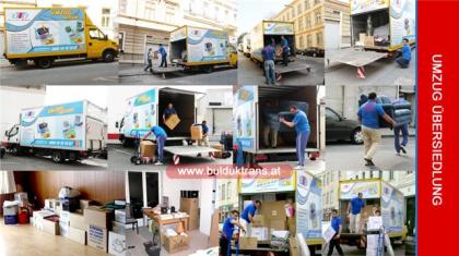 Umzug - Umzugsfirma  www.bulduktrans.at  Kostenlose Hotline: 0800 08 08 07  Wien