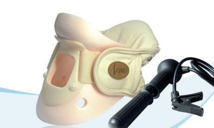 Aufblasbare Nackenbandage SD-101; Hilft gegen Nackenschmerzen