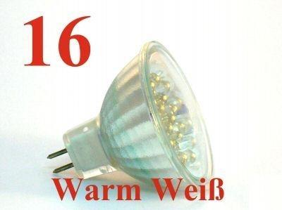 LED Strahler MR11 16 SMD Warm Weiss