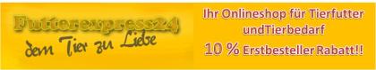 Tiernahrung und Tierbedarf 10 % Neukundenrabatt