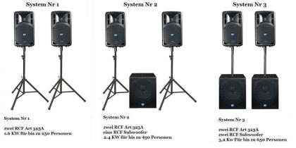 DJ , Mibildisco & Anlagen Verleih ab 29,95€