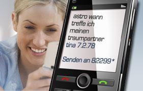 Astro und Zukunftsdeutung per SMS