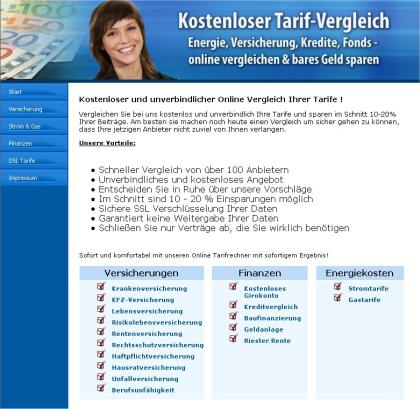 Kosten senken  bei DSL, Strom, Gas, Finanzen und Versicherungen