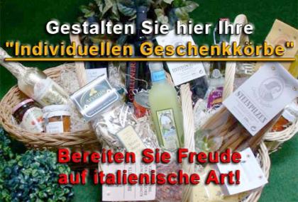 Original italienische Geschenkkörbe und wertvolle Geschenkideen 