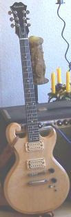 Seltene Epiphone Scroll E-Gitarre