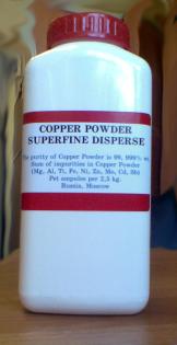 Kupferpulver 99.999