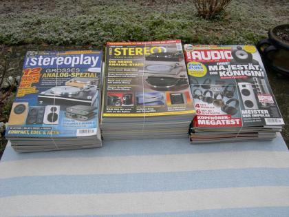 STEREO, AUDIO, STEREOPLAY HiFi Zeitschriften