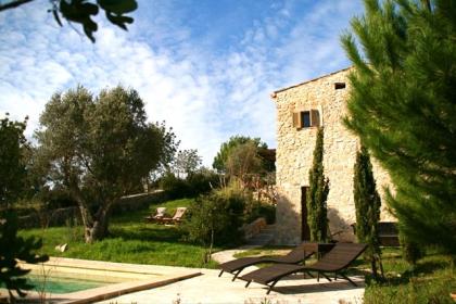 Finca Mallorca mit Pool und Meerblick