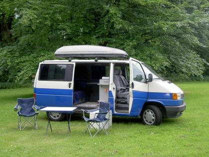 Vermiete VW T4 Bully mit Campingausstattung 55€/ Tag 