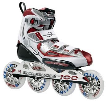 Inlineskates, Rollerblade Lightning 10, Gr 42,5, neuwertig