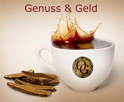 Mit OG Kaffee Tee u. Kakao genießen u. verdienen