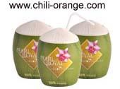 COCONUT  WATER - Pearl Royal 100  Prozent PURE Kokosnusswasser