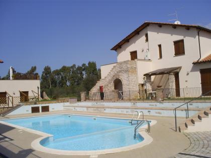 Ferienhaus mit Pool am Meer in der Toskana 