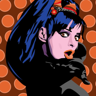 Pop Art Portrait vom Foto