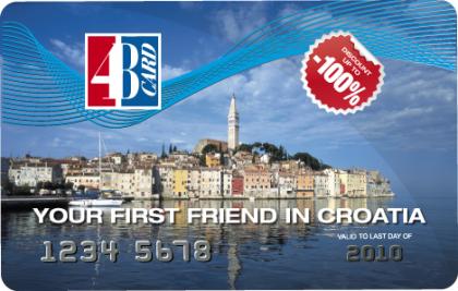 Tourist Discount  Card 4B