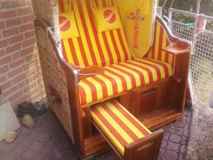 Exclusiver Strandkorb
