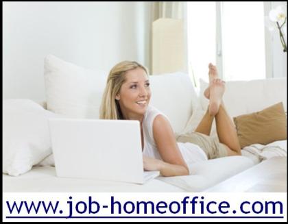 Nebentätigkeit: Online Job im Home Office von Zuhause aus.