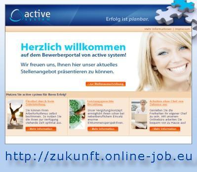 Heimarbeit als selbstständigen Job, Online-Job im Home Office