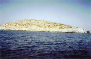 Eine eigene Insel nahe Naxos/Griechenland