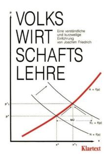 Joachim Friedrich - Volkswirtschaftslehre