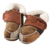 Baby-Lammfell-Schühchen