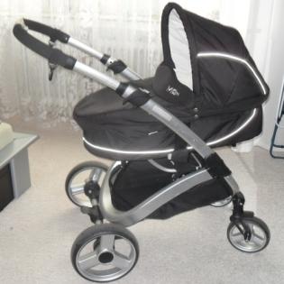 Kombi- Kinderwagen Smile, black von Moon